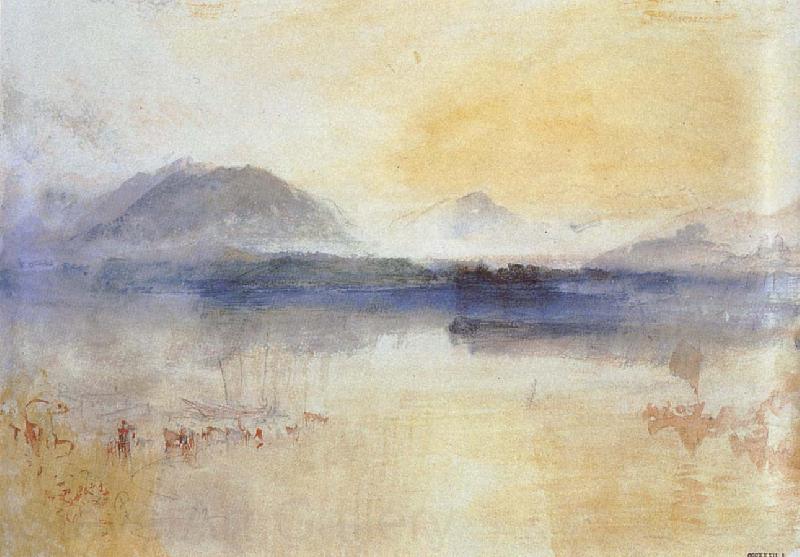 Joseph Mallord William Turner Mountain Norge oil painting art